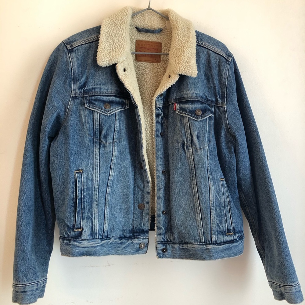 Levi's Denim Jacket with Sherpa lining